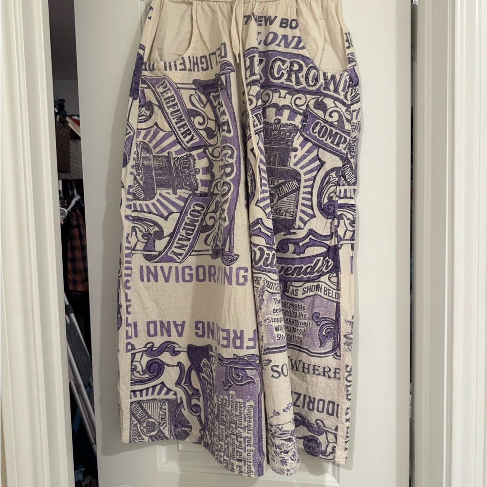 Magnolia 100% Cotton Flour Sack Print